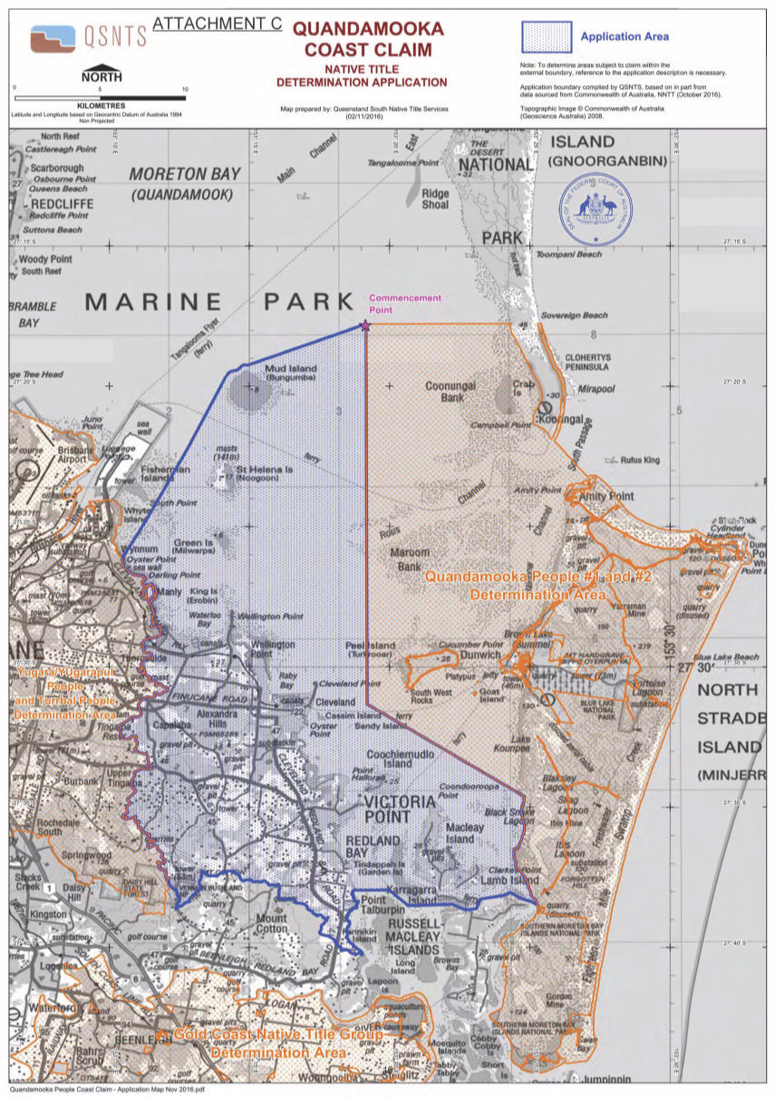 Quandamooka Native Title Claim #5