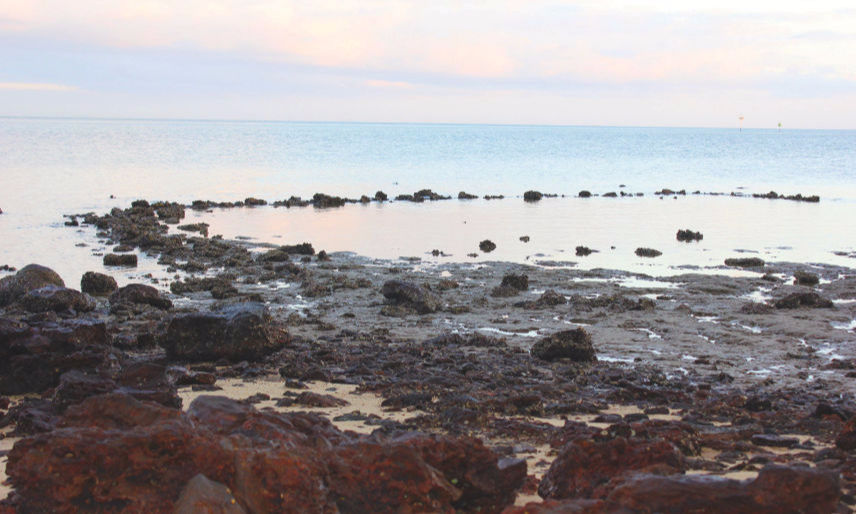 Quandamooka Cultural Heritage traditional fish trap